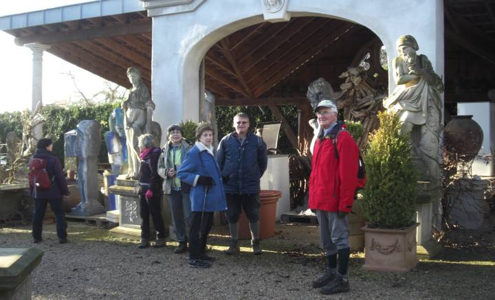 Eifelverein im Drachenfelser Ländchen mit Wanderführer Wilfried Arenz