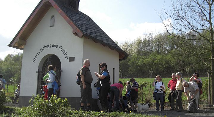 Rast an der Marienkapelle Heimersheim